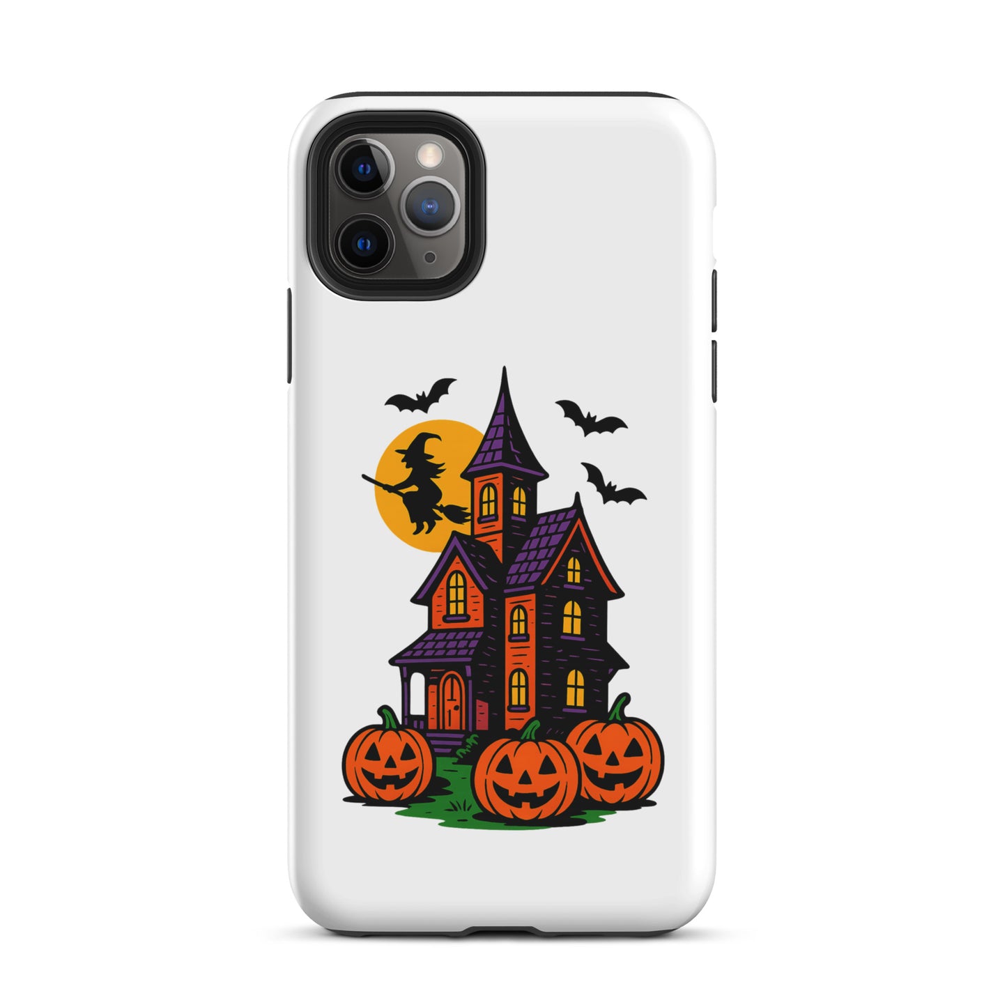 Haunted Halloween House Tough Case for iPhone®  from Rare Plus Apparel – unique movie & pop culture inspired design.