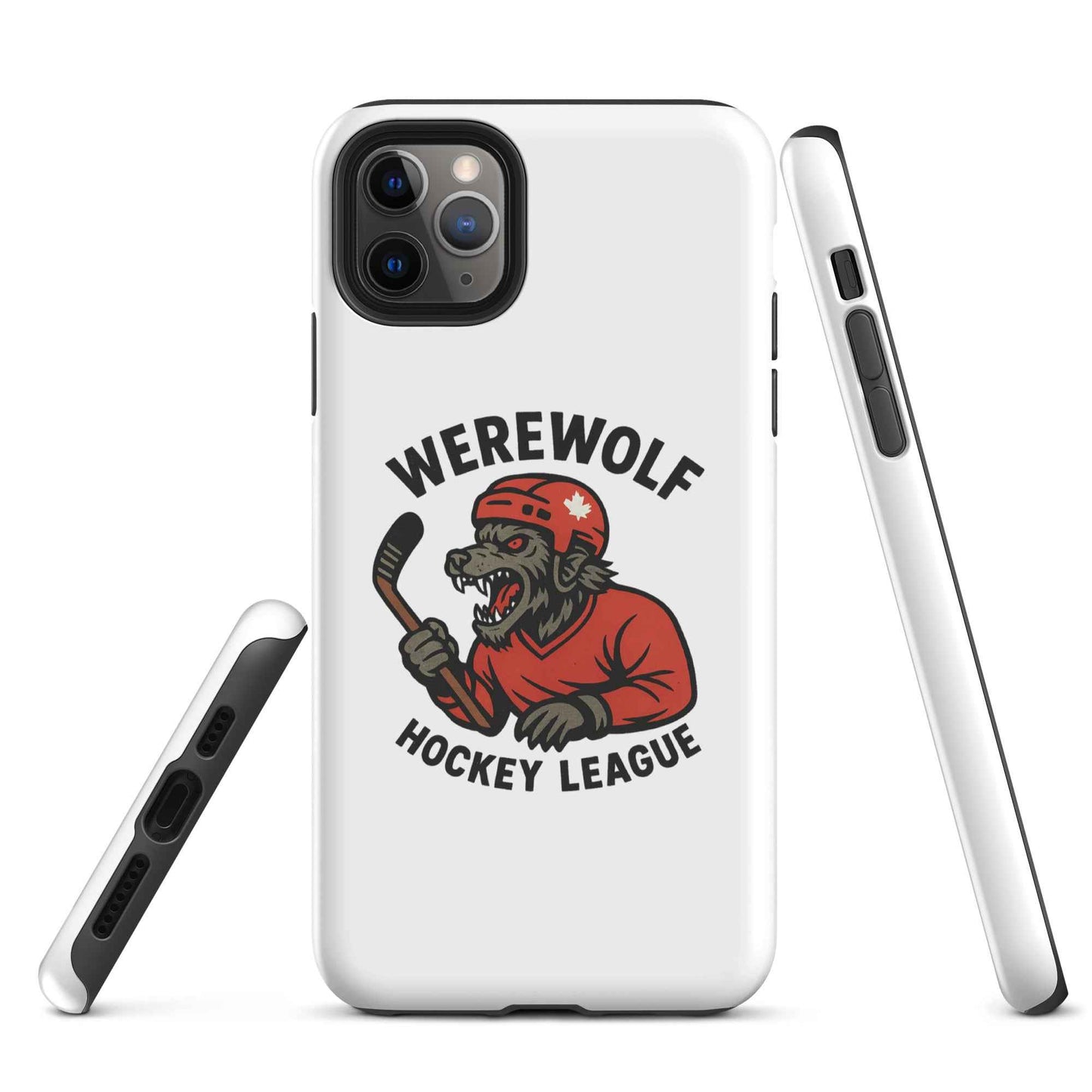 Werewolf Hockey League iPhone Tough Case