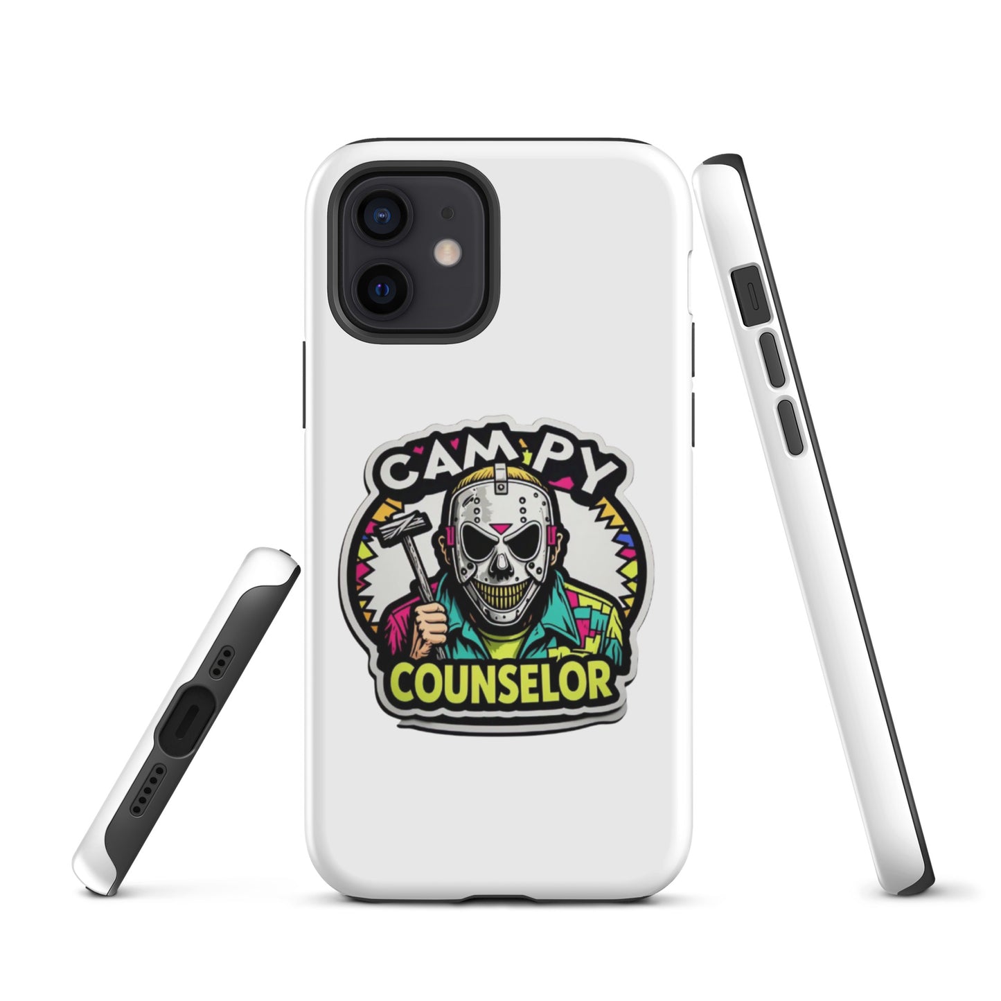 Campy Counselor Tough Case for iPhone®  from Rare Plus Apparel – unique movie & pop culture inspired design.