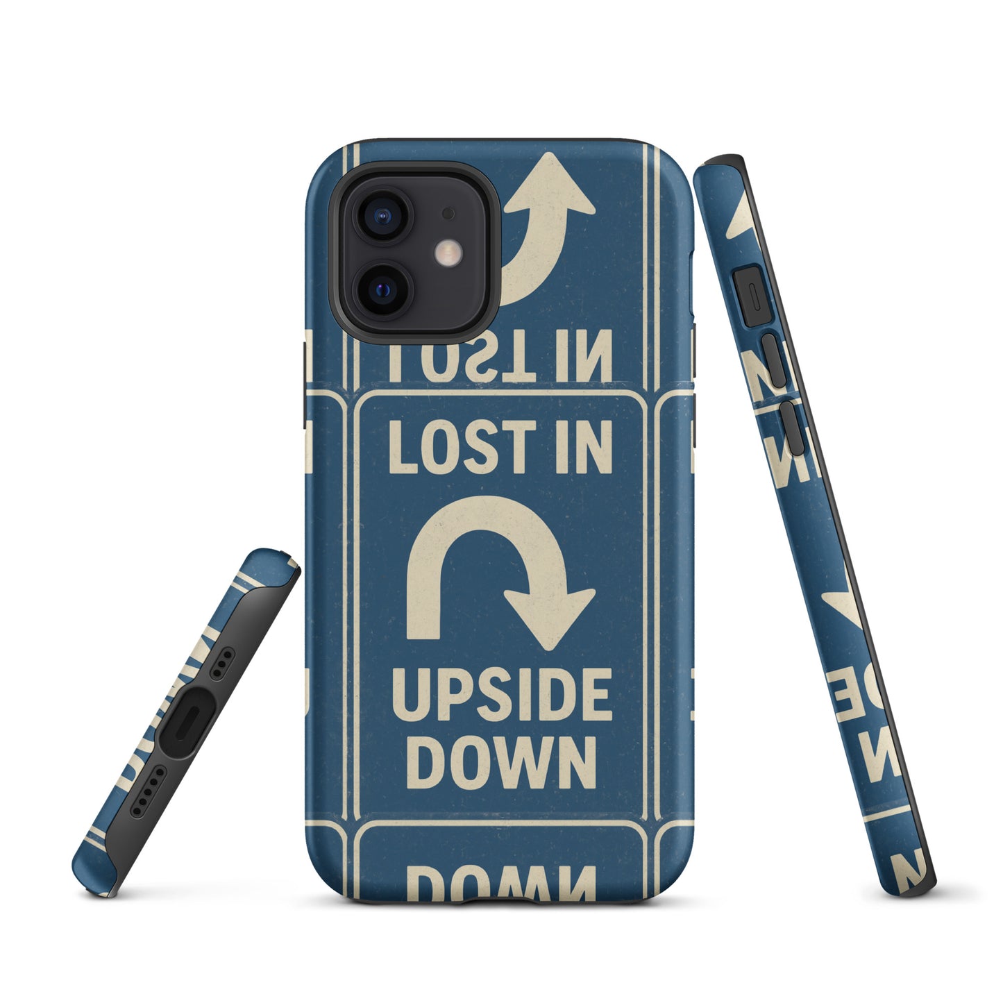 Lost in the Upside Down Tough Case for iPhone®  from Rare Plus Apparel – unique movie & pop culture inspired design.