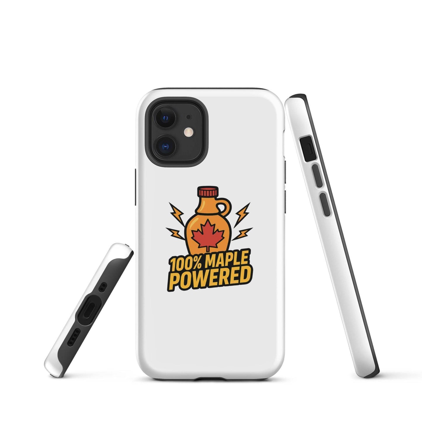 100% Maple Powered Tough Case for iPhone®  from Rare Plus Apparel – unique movie & pop culture inspired design.