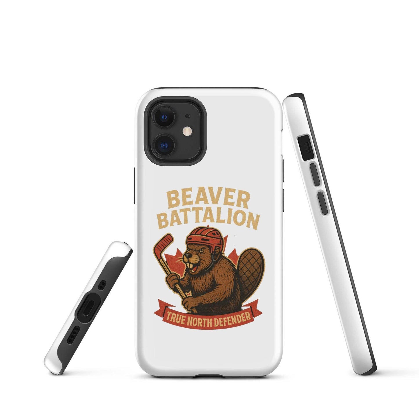 Beaver Battalion – True North Defender Tough Case for iPhone®  from Rare Plus Apparel – unique movie & pop culture inspired design.