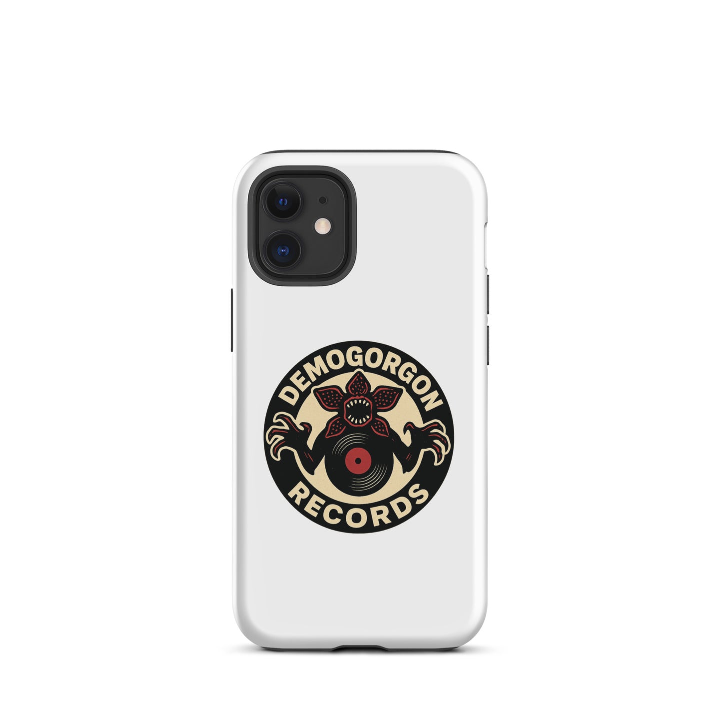 Demogorgon Records Tough Case for iPhone®  from Rare Plus Apparel – unique movie & pop culture inspired design.
