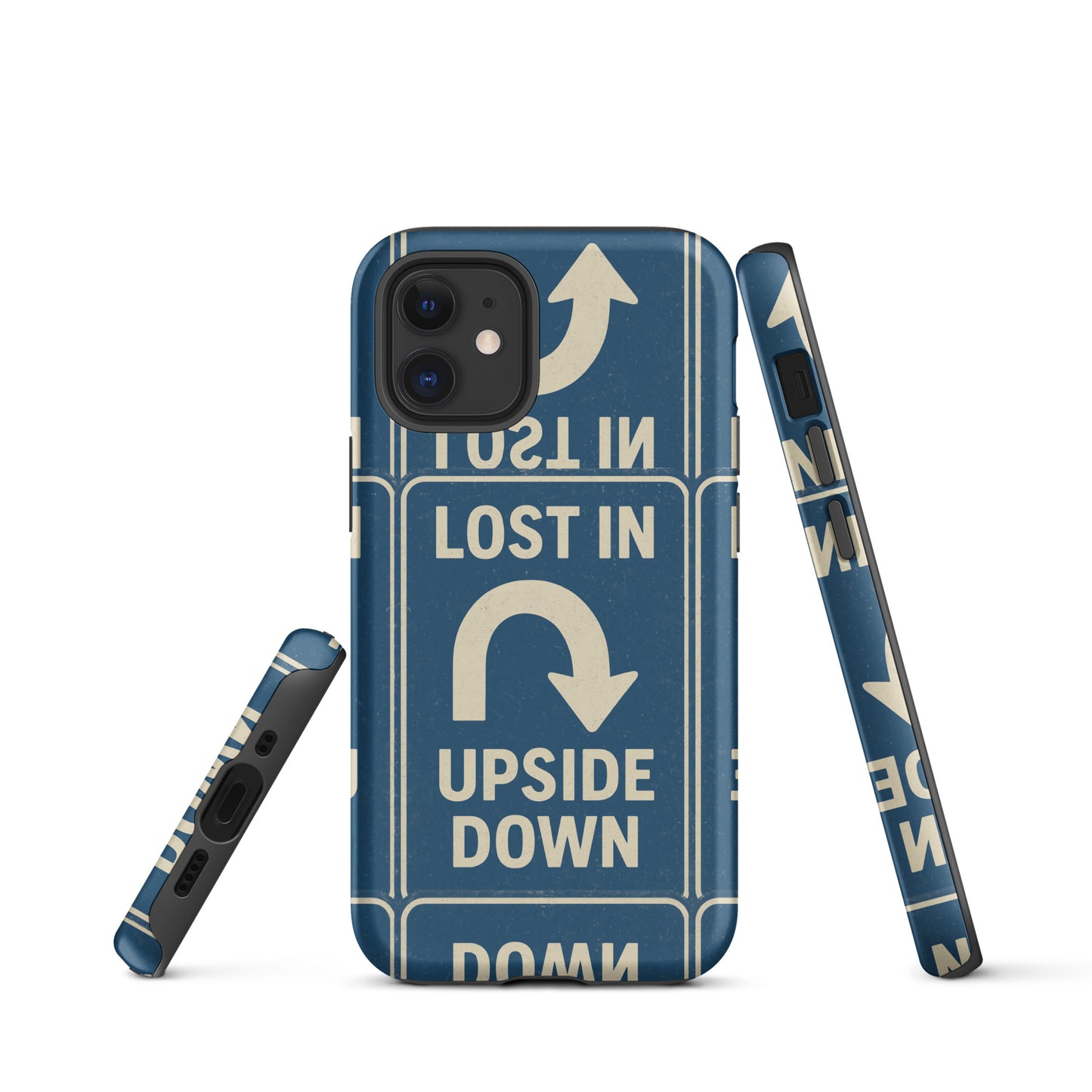 Lost in the Upside Down Tough Case for iPhone®  from Rare Plus Apparel – unique movie & pop culture inspired design.