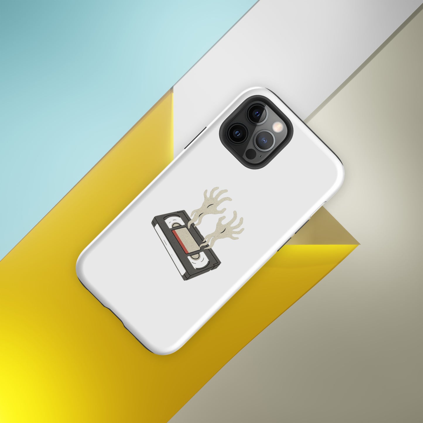 Cursed Media Tough Case for iPhone®  from Rare Plus Apparel – unique movie & pop culture inspired design.