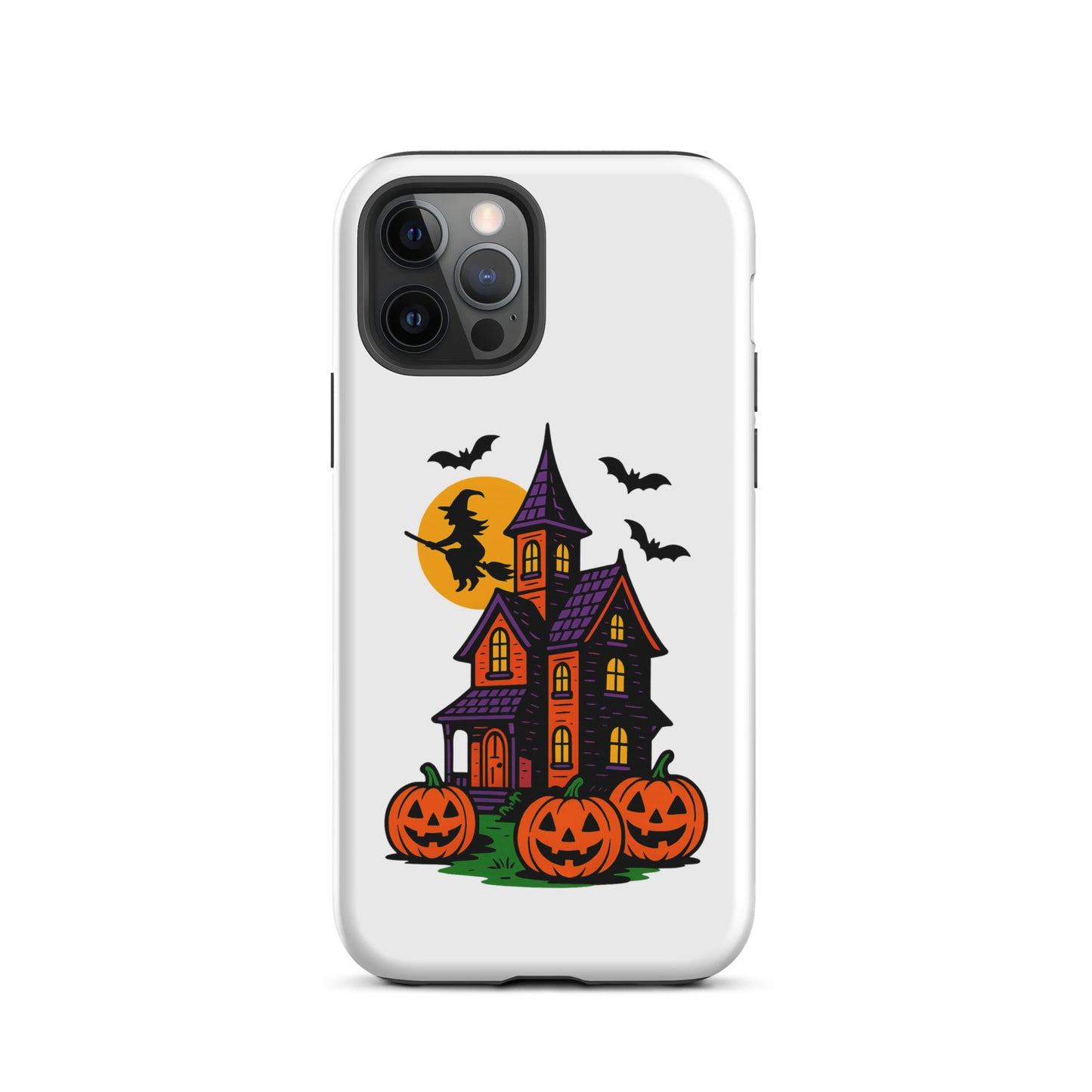 Haunted Halloween House Tough Case for iPhone®  from Rare Plus Apparel – unique movie & pop culture inspired design.