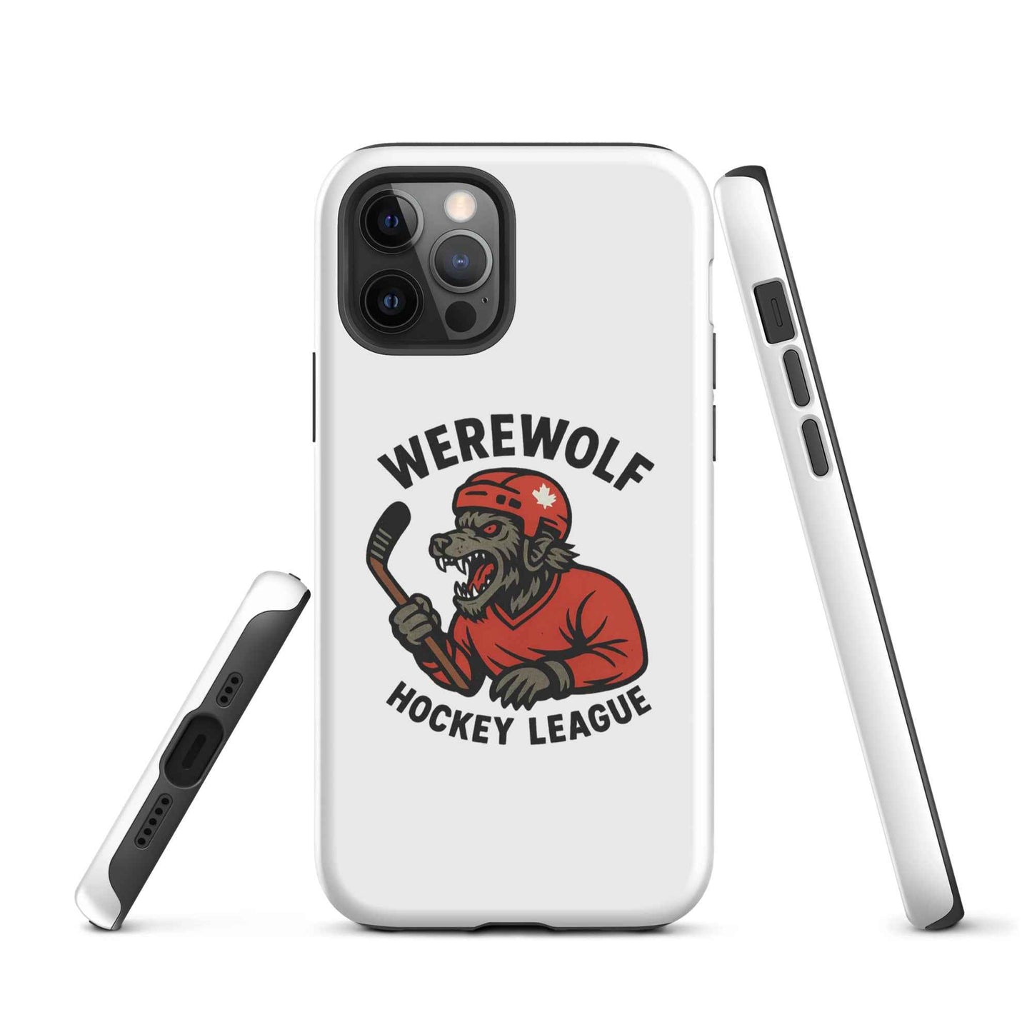 Werewolf Hockey League iPhone Tough Case