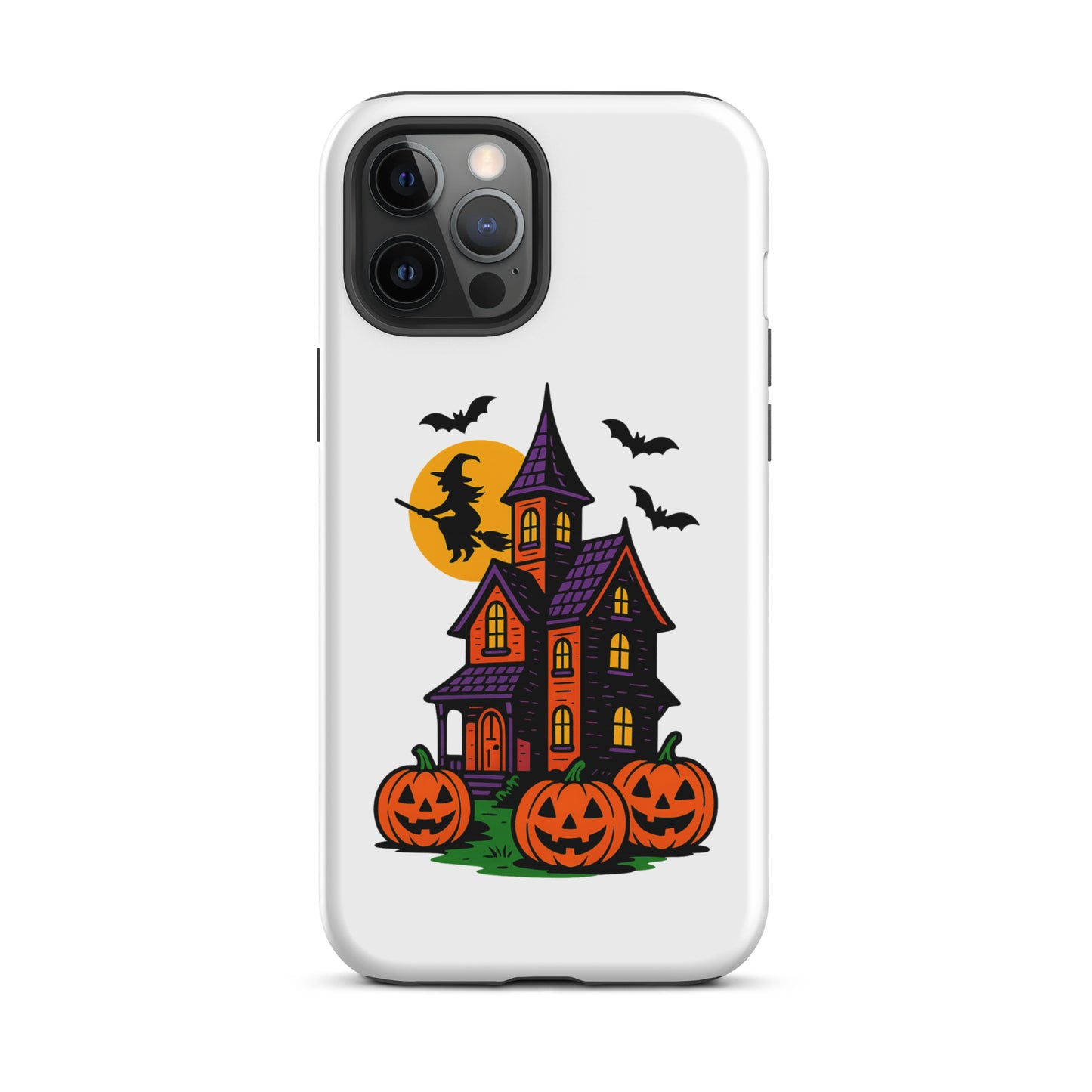 Haunted Halloween House Tough Case for iPhone®  from Rare Plus Apparel – unique movie & pop culture inspired design.