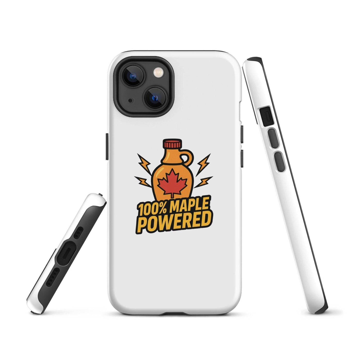 100% Maple Powered Tough Case for iPhone®  from Rare Plus Apparel – unique movie & pop culture inspired design.