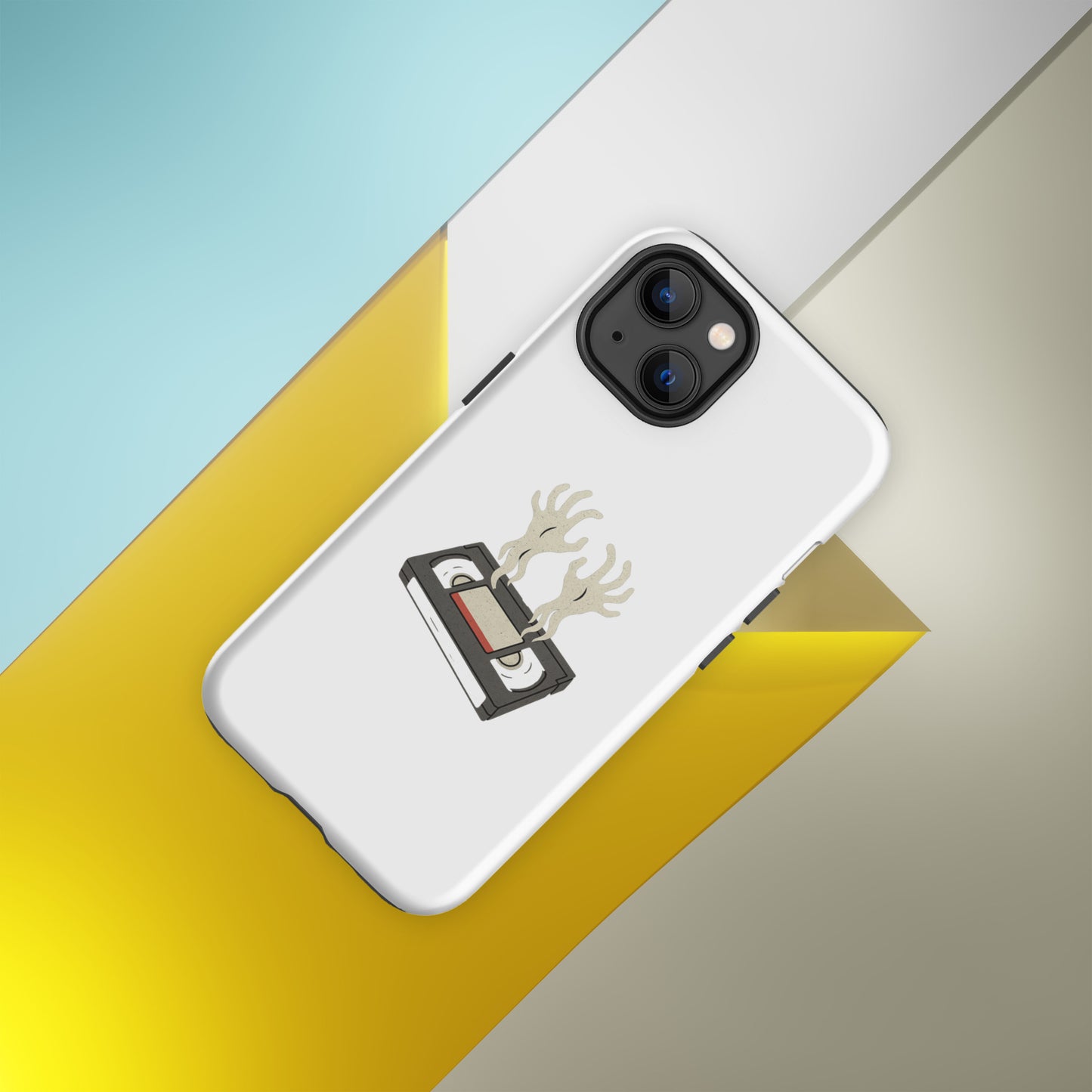 Cursed Media Tough Case for iPhone®  from Rare Plus Apparel – unique movie & pop culture inspired design.