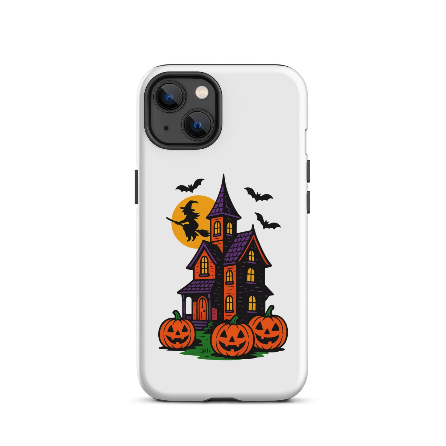 Haunted Halloween House Tough Case for iPhone®  from Rare Plus Apparel – unique movie & pop culture inspired design.