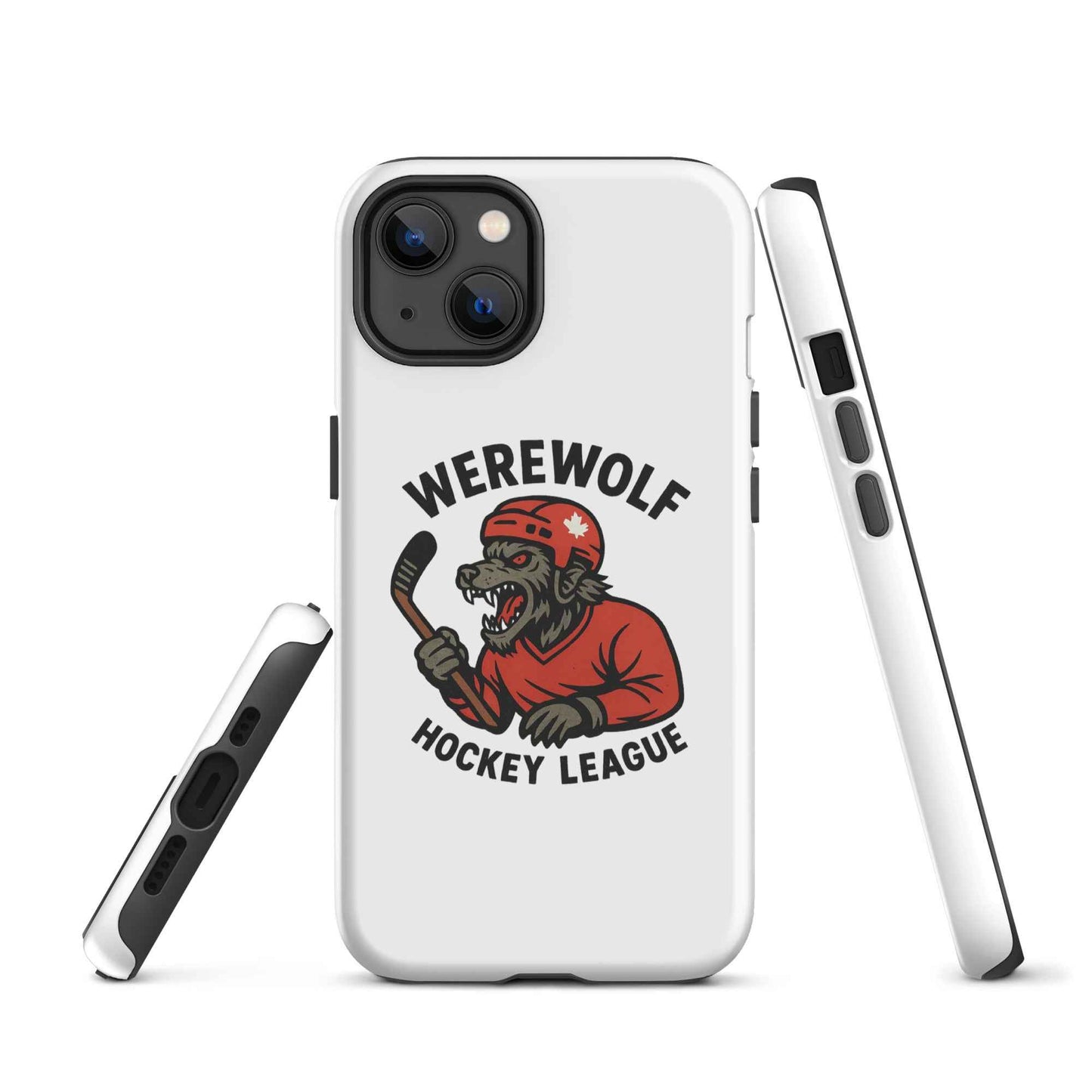 Werewolf Hockey League iPhone Tough Case