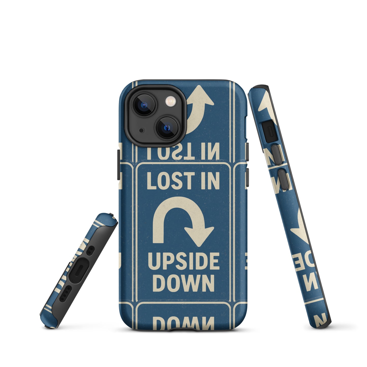 Lost in the Upside Down Tough Case for iPhone®  from Rare Plus Apparel – unique movie & pop culture inspired design.
