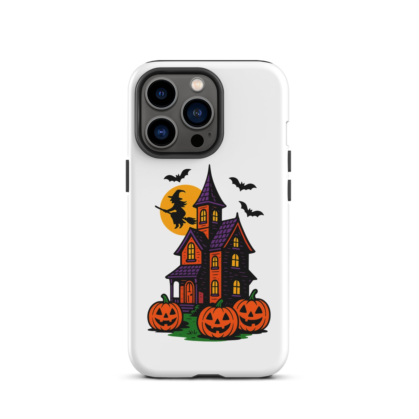Haunted Halloween House Tough Case for iPhone®  from Rare Plus Apparel – unique movie & pop culture inspired design.