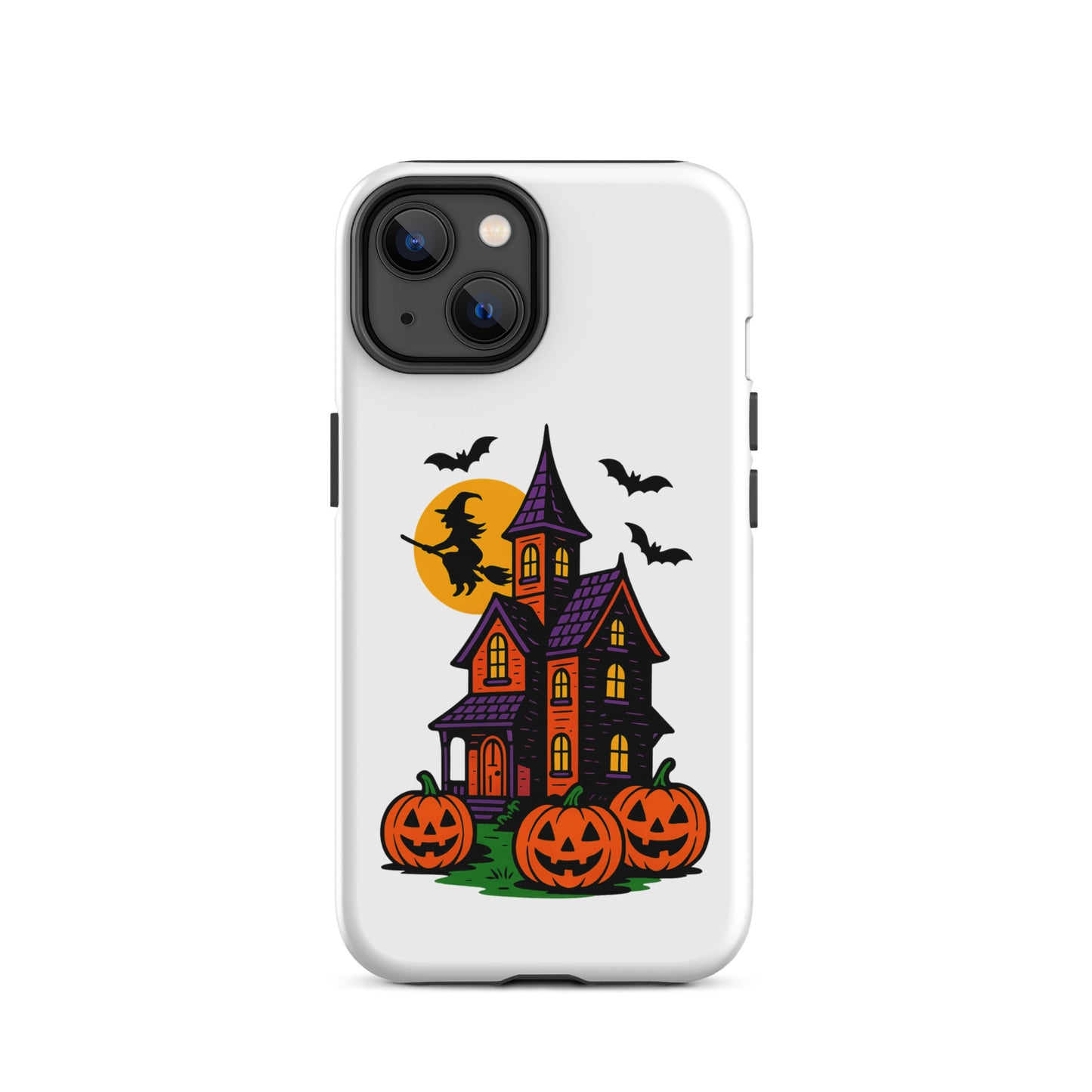 Haunted Halloween House Tough Case for iPhone®  from Rare Plus Apparel – unique movie & pop culture inspired design.