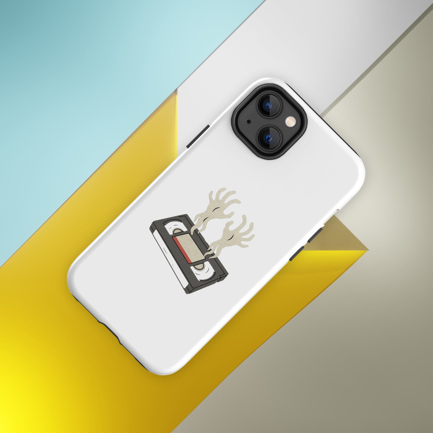 Cursed Media Tough Case for iPhone®  from Rare Plus Apparel – unique movie & pop culture inspired design.
