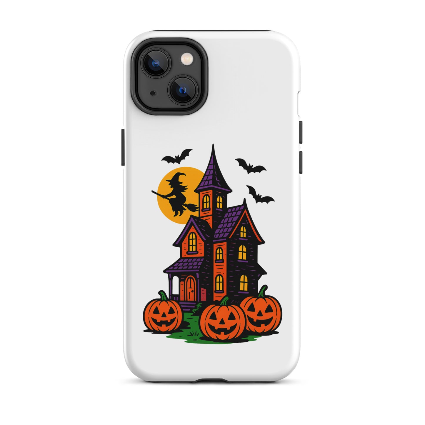 Haunted Halloween House Tough Case for iPhone®  from Rare Plus Apparel – unique movie & pop culture inspired design.