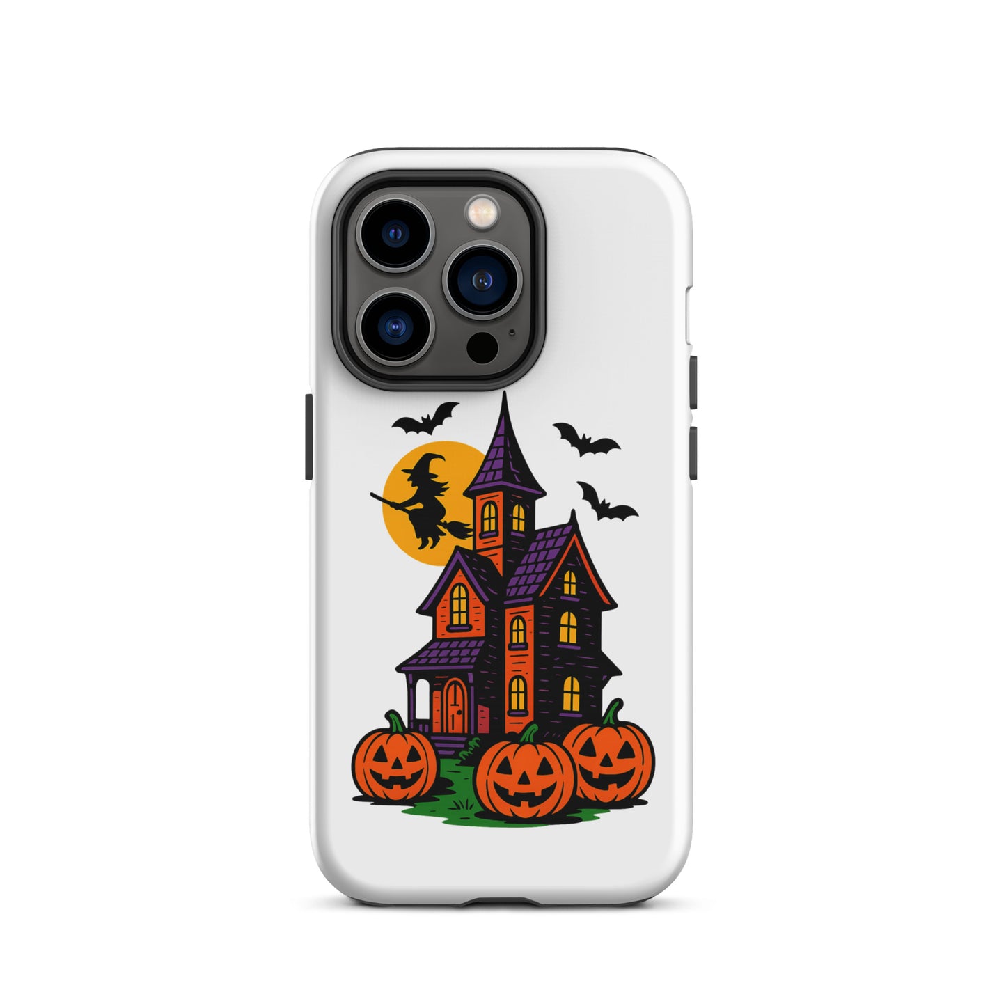 Haunted Halloween House Tough Case for iPhone®  from Rare Plus Apparel – unique movie & pop culture inspired design.