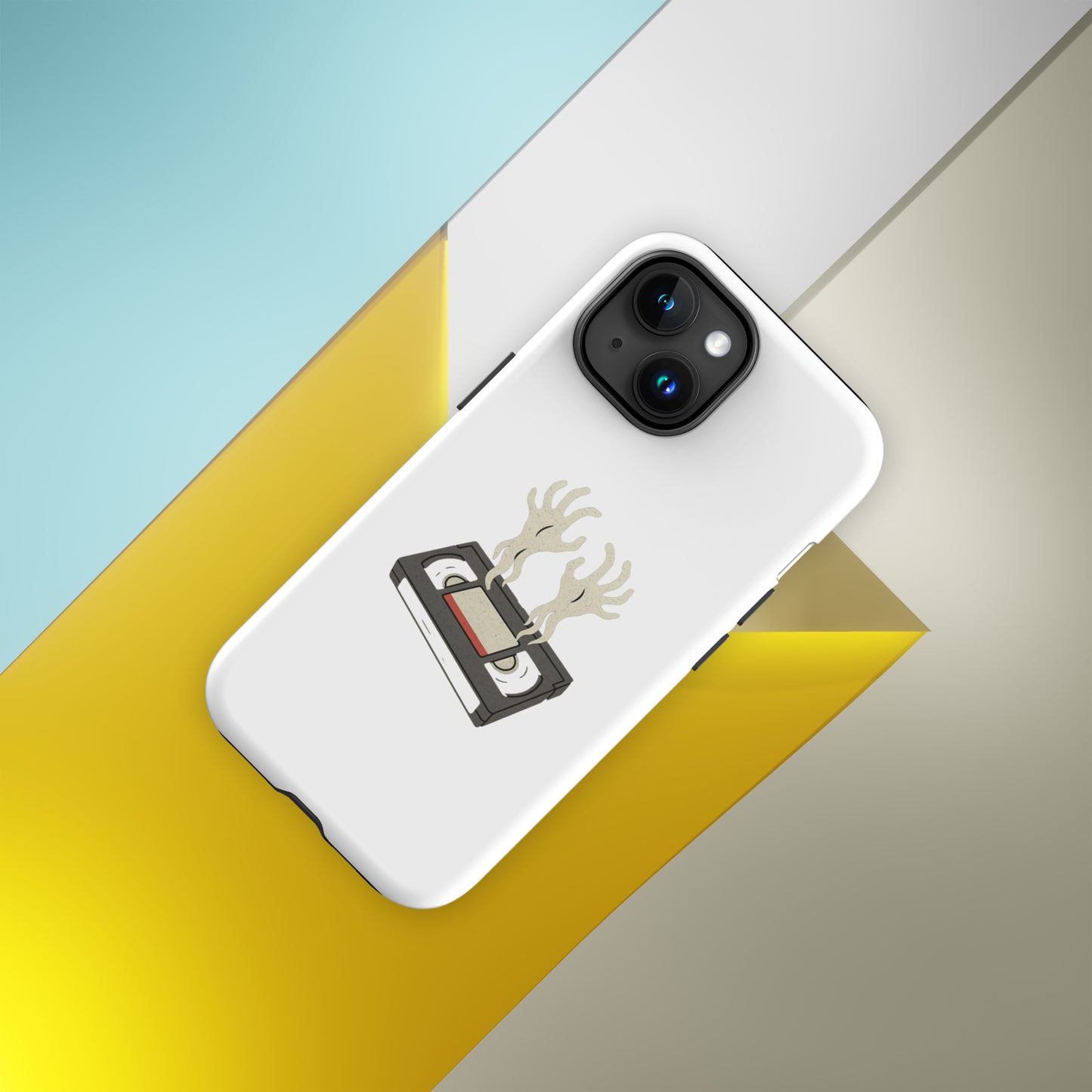 Cursed Media Tough Case for iPhone®  from Rare Plus Apparel – unique movie & pop culture inspired design.