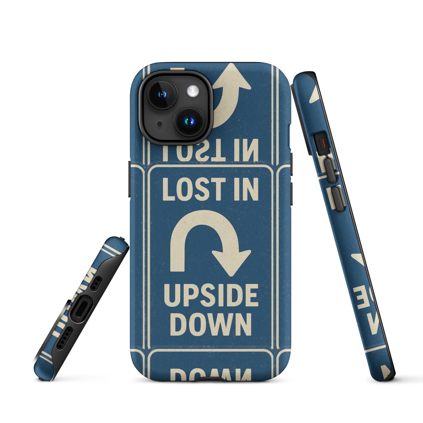 Lost in the Upside Down Tough Case for iPhone®  from Rare Plus Apparel – unique movie & pop culture inspired design.