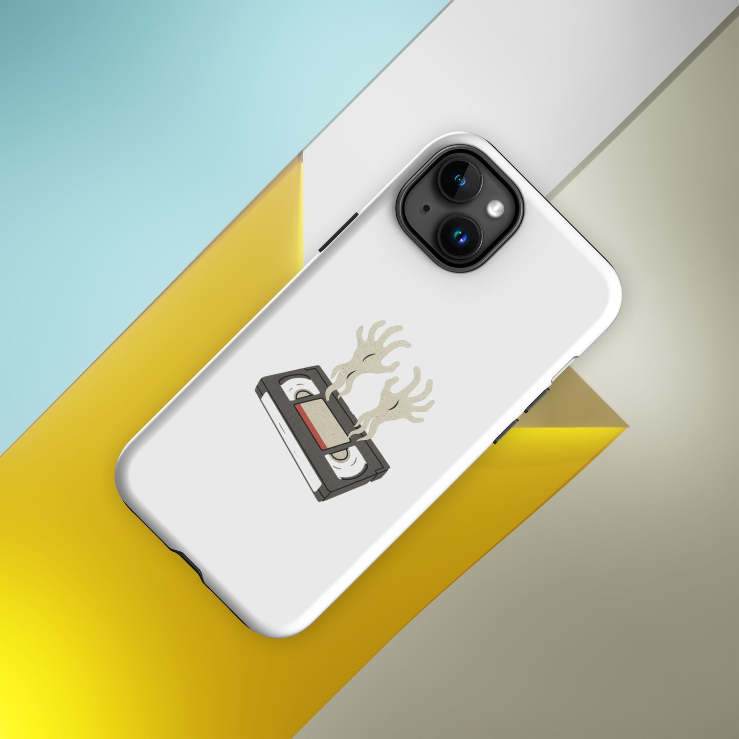 Cursed Media Tough Case for iPhone®  from Rare Plus Apparel – unique movie & pop culture inspired design.