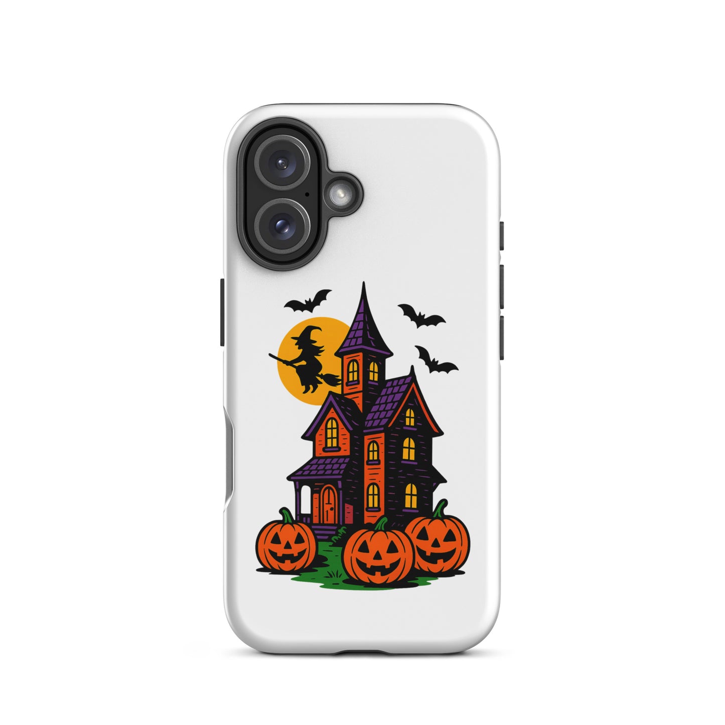 Haunted Halloween House Tough Case for iPhone®  from Rare Plus Apparel – unique movie & pop culture inspired design.