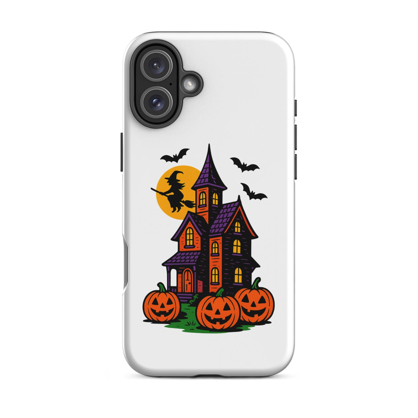 Haunted Halloween House Tough Case for iPhone®  from Rare Plus Apparel – unique movie & pop culture inspired design.