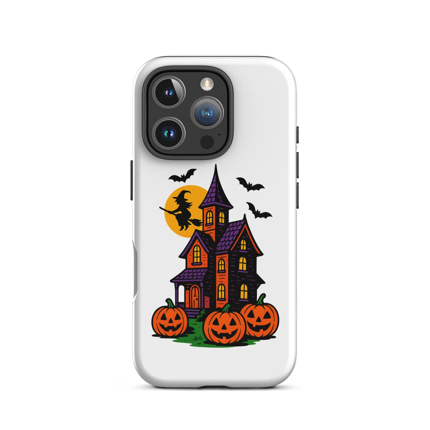 Haunted Halloween House Tough Case for iPhone®  from Rare Plus Apparel – unique movie & pop culture inspired design.