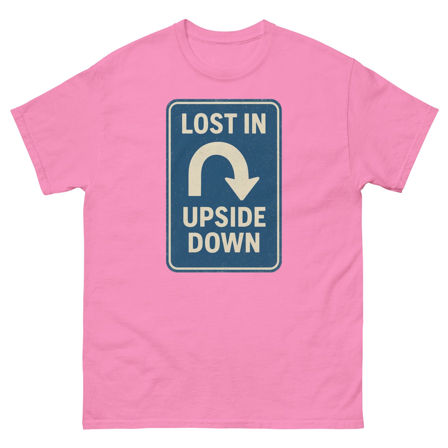 Lost in the Upside Down Unisex classic tee  from Rare Plus Apparel – unique movie & pop culture inspired design.