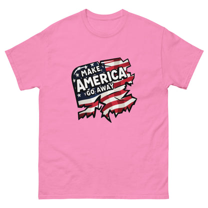 MAGA “Make America Go Away” Unisex classic tee  from Rare Plus Apparel – unique movie & pop culture inspired design.