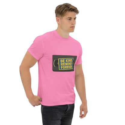 Be Kind, Rewind Forever Unisex classic tee  from Rare Plus Apparel – unique movie & pop culture inspired design.