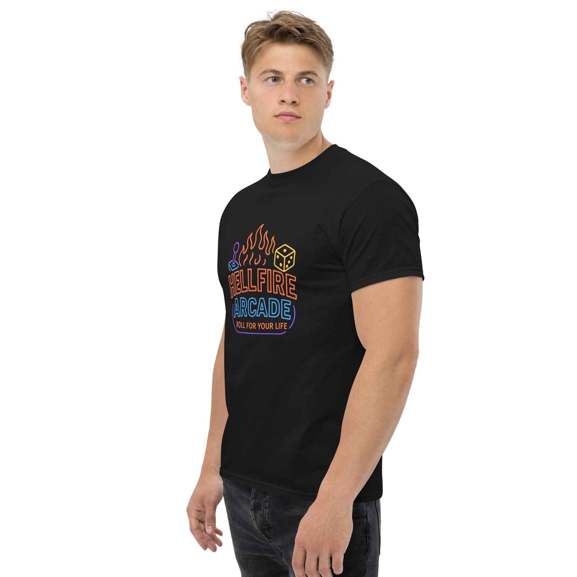 Hellfire Arcade — Hawkins’ Premier Gaming Den Unisex classic tee