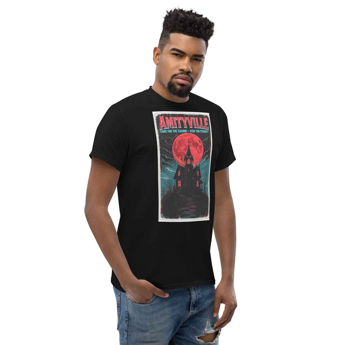Amityville — Come for the Charm, Stay for Eternity Unisex classic tee