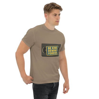 Be Kind, Rewind Forever Unisex classic tee  from Rare Plus Apparel – unique movie & pop culture inspired design.