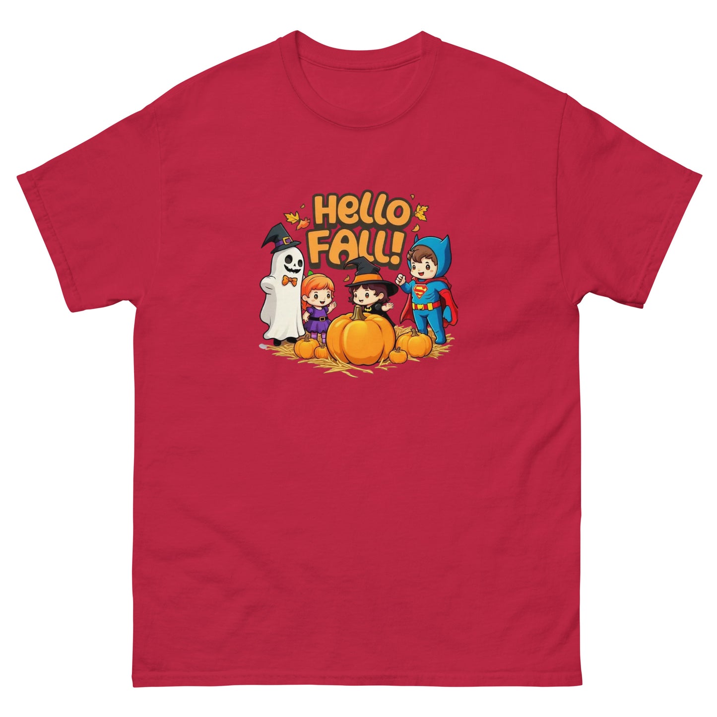 Hello Fall Unisex classic tee  from Rare Plus Apparel – unique movie & pop culture inspired design.