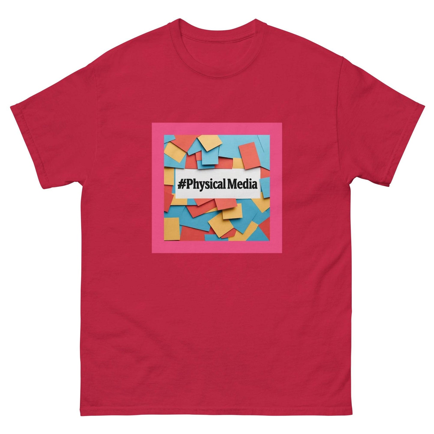 #PhysicalMedia Unisex classic tee - Rare Plus Apparel!