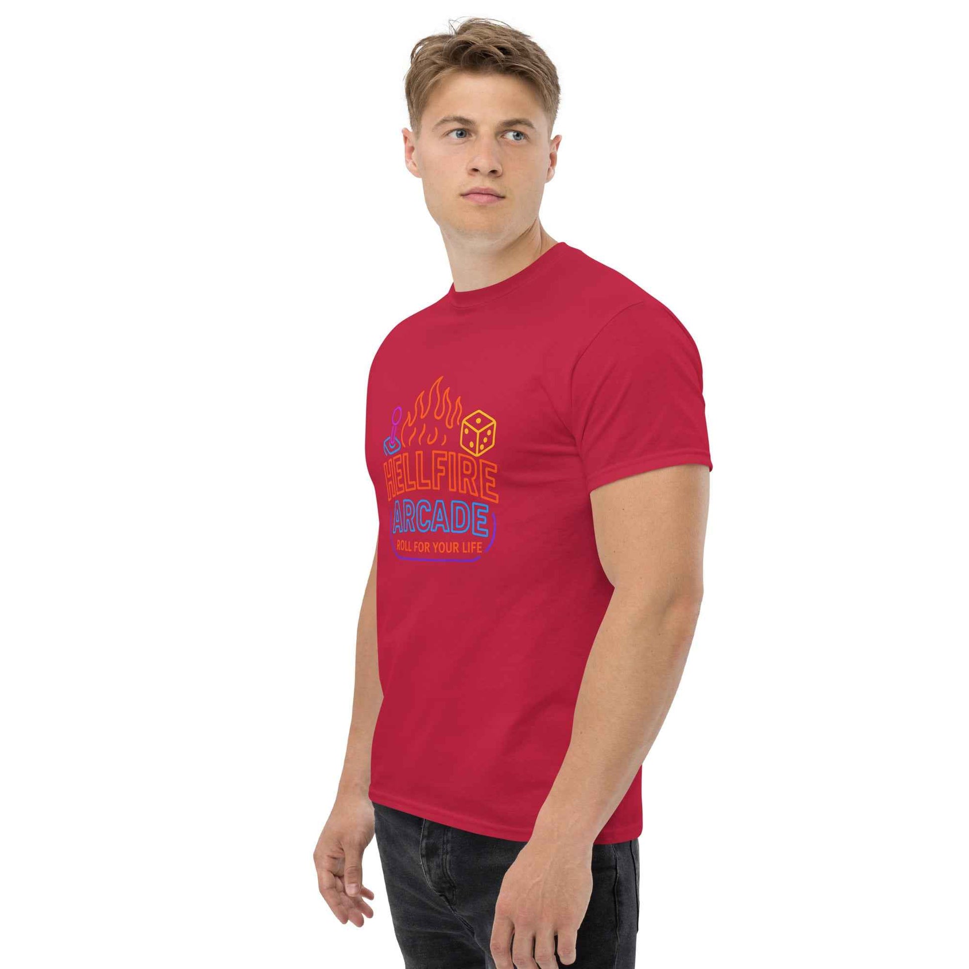 Hellfire Arcade — Hawkins’ Premier Gaming Den Unisex classic tee