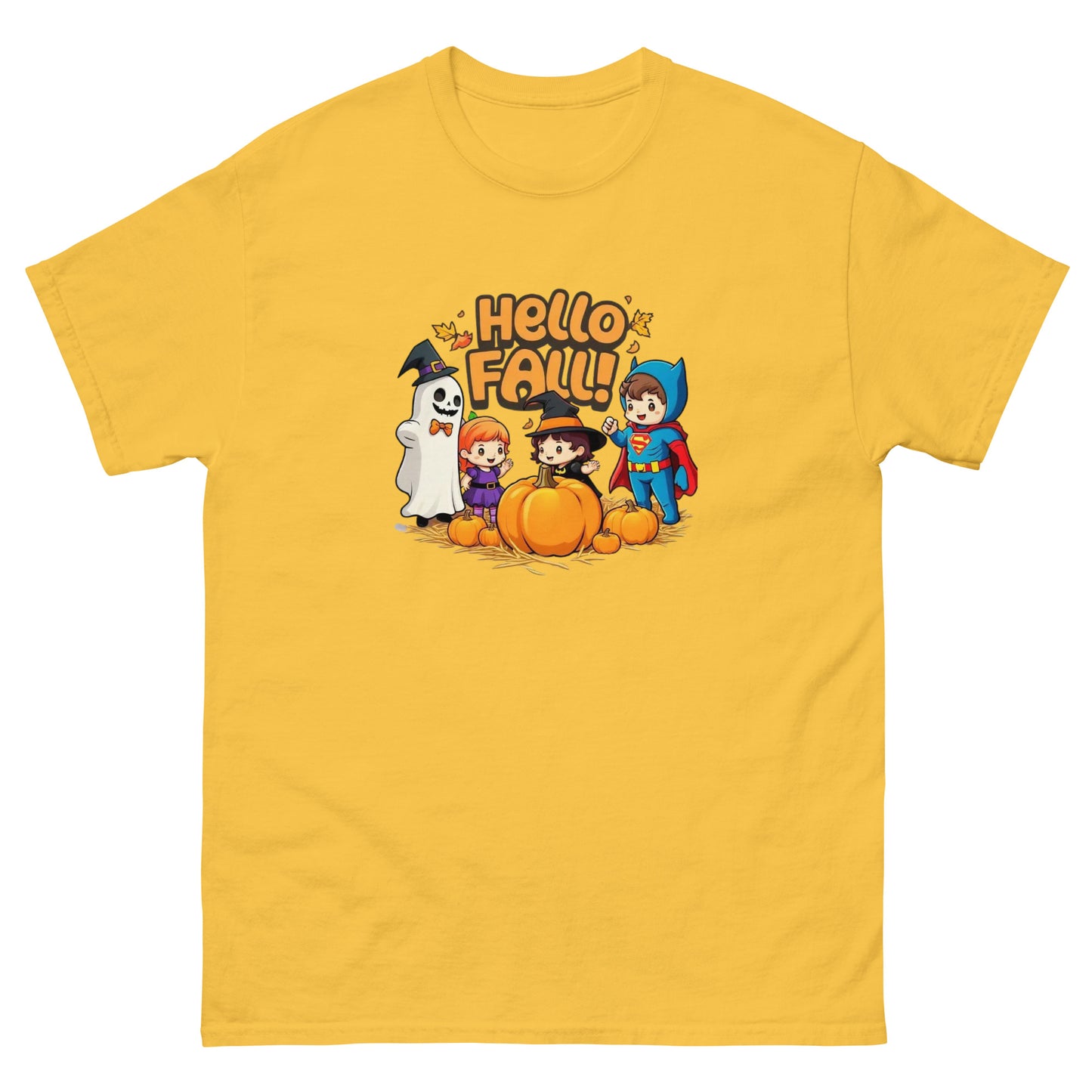 Hello Fall Unisex classic tee  from Rare Plus Apparel – unique movie & pop culture inspired design.