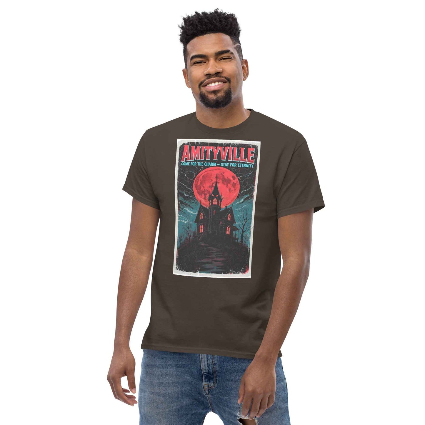Amityville — Come for the Charm, Stay for Eternity Unisex classic tee