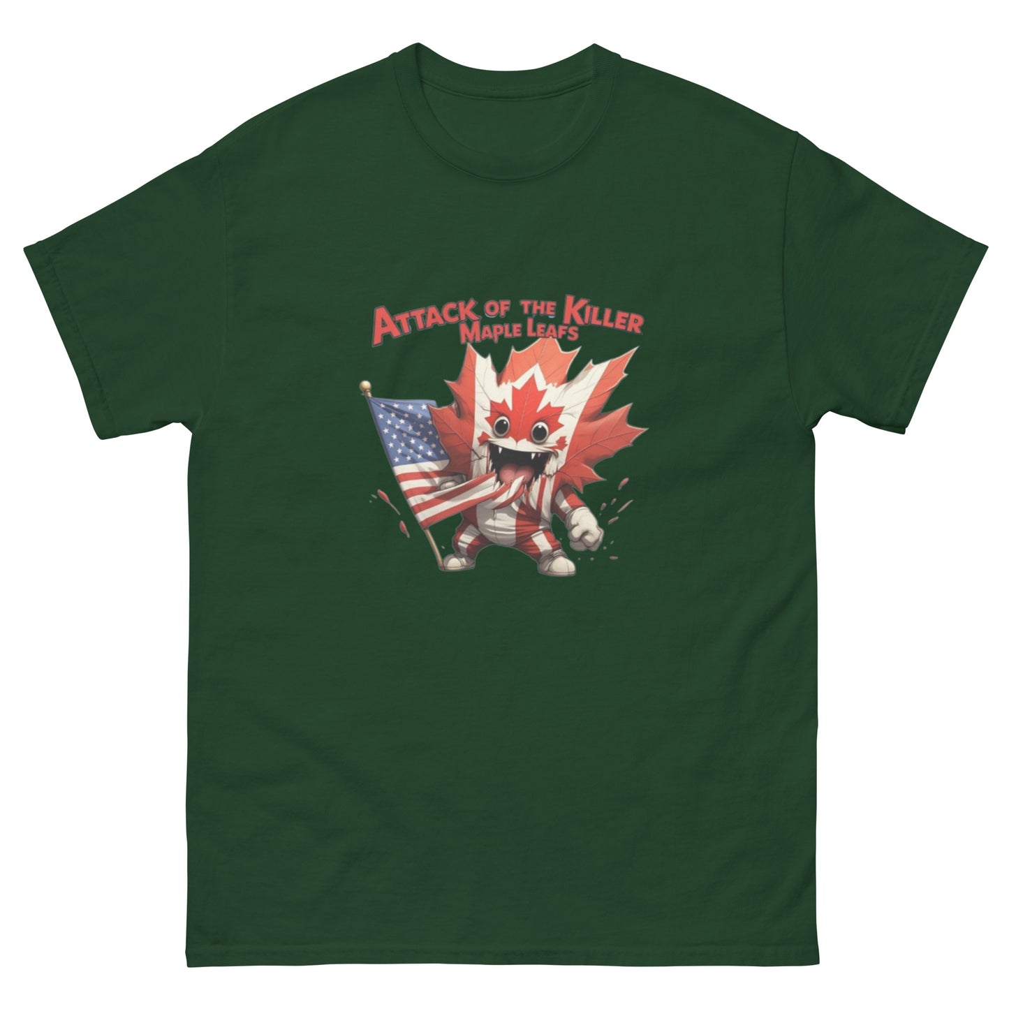 Maple Mayhem Unisex classic tee  from Rare Plus Apparel – unique movie & pop culture inspired design.