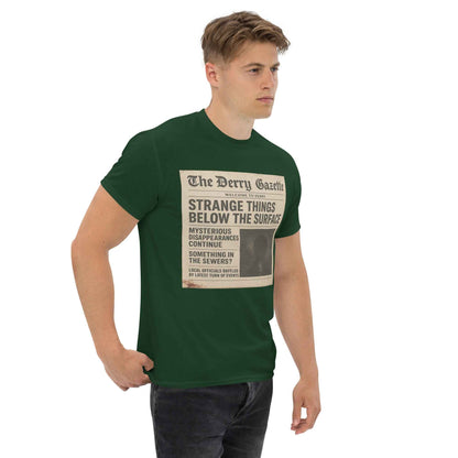 The Derry Gazette “Strange Things Below the Surface” Unisex classic tee