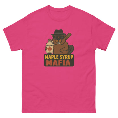 Maple Syrup Mafia Unisex classic tee  from Rare Plus Apparel – unique movie & pop culture inspired design.