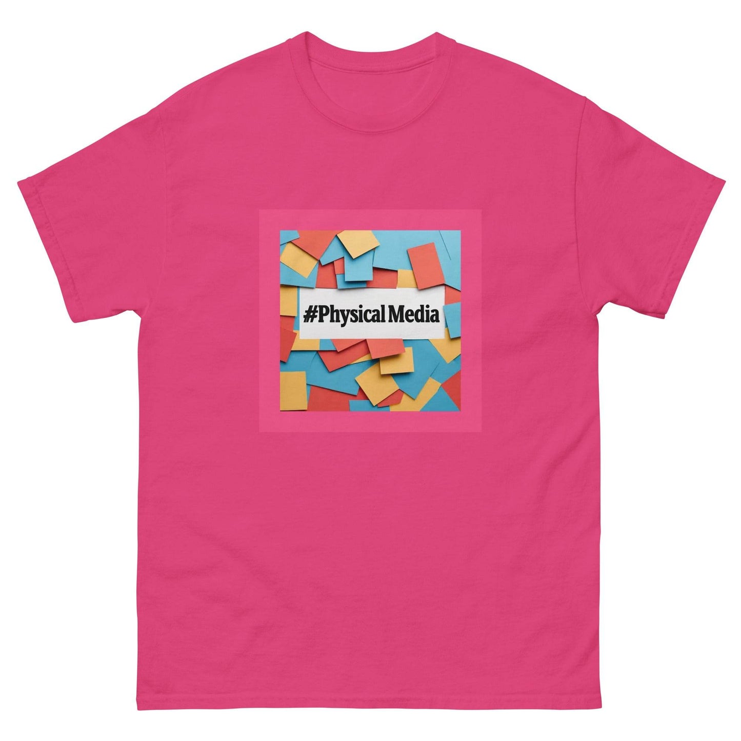 #PhysicalMedia Unisex classic tee - Rare Plus Apparel!