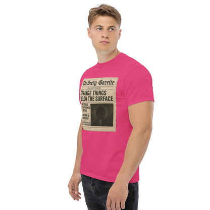 The Derry Gazette “Strange Things Below the Surface” Unisex classic tee