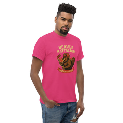 Beaver Battalion – True North Defender Unisex classic tee  from Rare Plus Apparel – unique movie & pop culture inspired design.