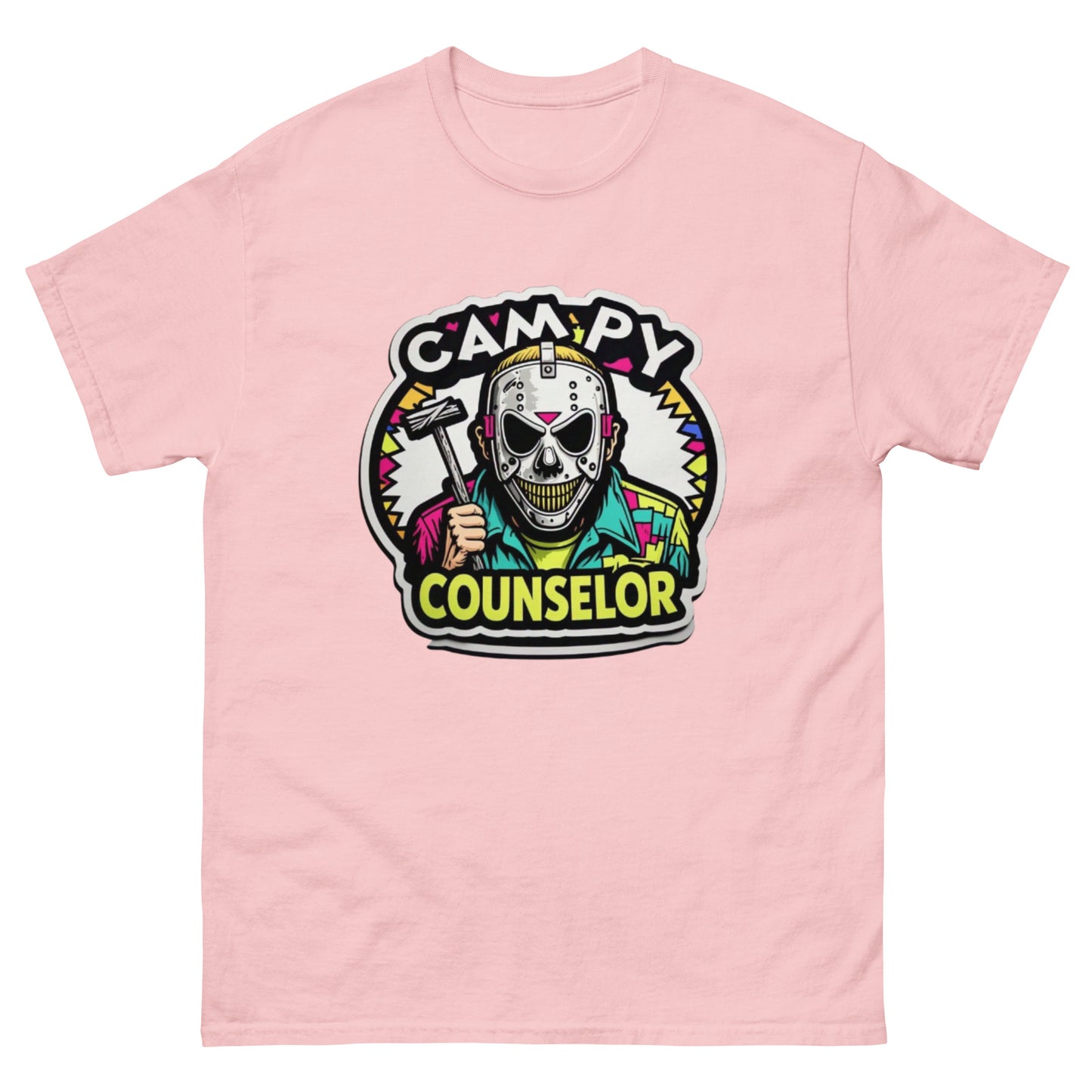 Campy Counselor Unisex classic tee  from Rare Plus Apparel – unique movie & pop culture inspired design.