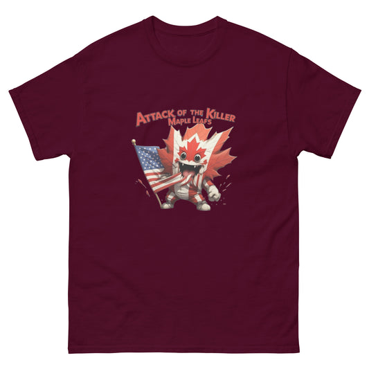 Maple Mayhem Unisex classic tee  from Rare Plus Apparel – unique movie & pop culture inspired design.