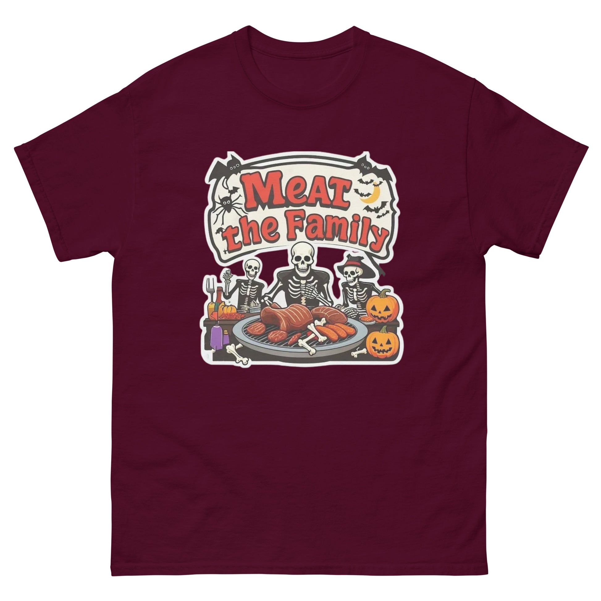 Meat The Family Unisex classic tee  from Rare Plus Apparel – unique movie & pop culture inspired design.
