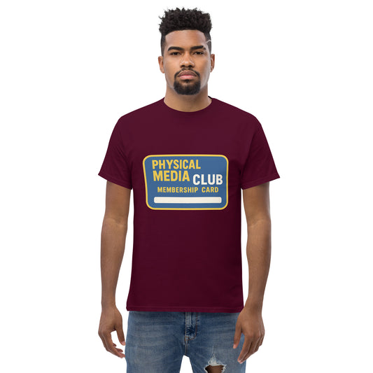Physical Media Club Unisex classic tee  from Rare Plus Apparel – unique movie & pop culture inspired design.