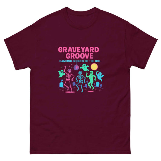 Graveyard Groove – Dancing Ghouls of the 80s Unisex classic tee